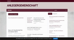 Desktop Screenshot of anlegergemeinschaft.com